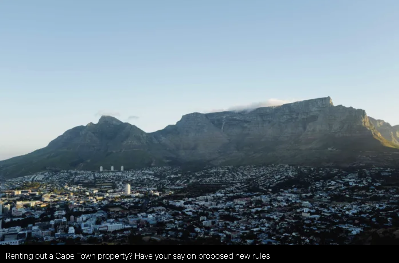 Cape Town's 50% Rule: New STR Registration Law Takes Effect 2027