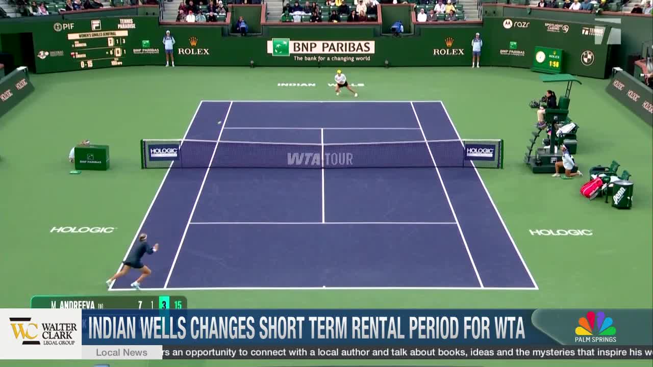 Indian Wells Tightens STR Rules Before WTA Finals